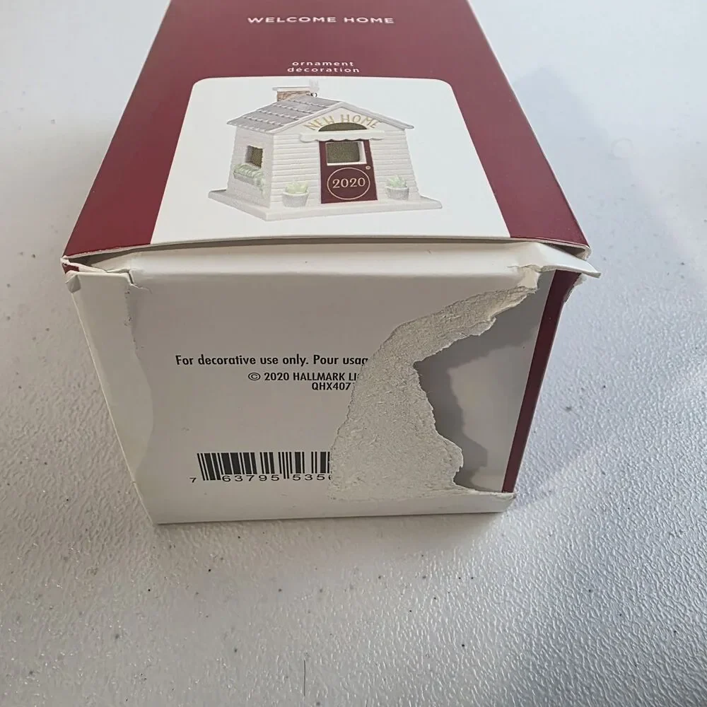 Hallmark Keepsake 2020 Welcome New Home Christmas Ornament With Box Holiday Xmas